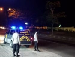 Antisipasi Balap Liar, Polsek Sidomukti Patroli Blue Light Dan Stasioner Di Jalan Lingkar Salatiga
