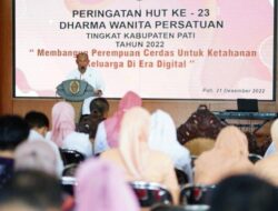 Pj Bupati Henggar Ajak Dharma Wanita Persatuan Kabupaten Pati Bersinergi Gerak Cepat Tangani Bencana