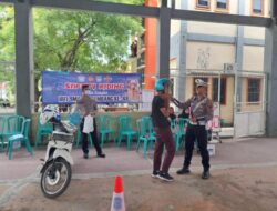 Satlantas Polres Rembang Gelar Police Go To School di SMA N 2 Rembang
