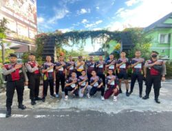 Cegah Gangguan Kamtibmas, Polres Banjarnegara Giat Pengamanan Fun Run 5 Kilometer Hari Juang Kartika TNI AD