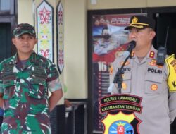 Polres Lamandau bersama Instansi Terkait Patroli Skala Besar Pengamanan Malam Natal