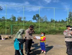 Ajarkan Tertib Berlalu Lintas, Sat Binmas Polres Rembang Laksanakan Program Polsanak di TK dan Paud