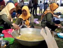 Polres Rembang Pengamanan Acara Pemkab Rembang “Emak-Emak Membumbui Nusantara”