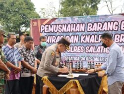 Polres Salatiga Catat Tiga Kasus Menonjol Sepanjang Tahun 2022