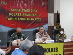 Polres Semarang gelar Sosialisasi DIPA tahun 2023