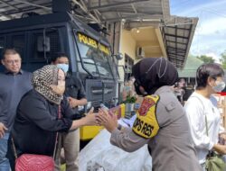 Polri Salurkan Logistik Untuk Korban Bencana Gempa Cianjur Dari Yayasan Satu Angan Satu Mimpi