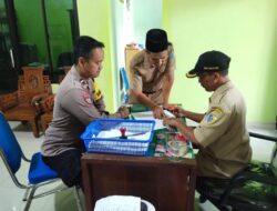 Sambangi Kantor Desa, Polsek Gajah Polres Demak Ajak Perangkat Bekerjasama Jaga Kamtibmas