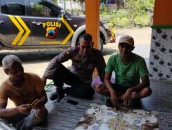 Kanit Samapta Polsek Lasem Polres Rembang Gencarkan Patroli Dialogis Monitoring Sitkamtibmas