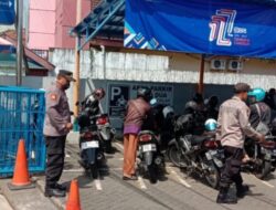 Sambang Perbankan, Kanit Samapta Polsek Sidomukti Laksanakan Patroli Preventif