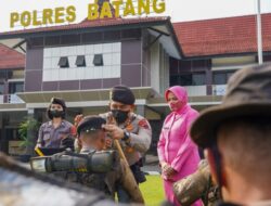 Tradisi Pembaretan Bintara Remaja Polres Batang