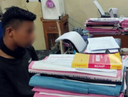 Polres Rembang Amankan Penjual Pentol Keliling Curi 6 Kotak Amal di Rembang