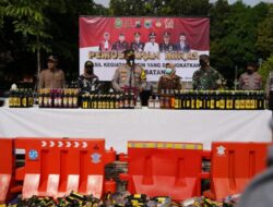 Wujudkan Nataru Aman kondusif, Polres Batang Musnahkan 3.191 Botol Miras