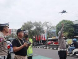 20 Menit Uji Coba Drone, Berhasil Rekam Pelanggar