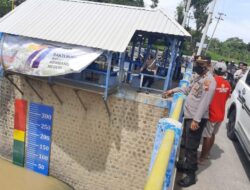 Antisipasi Banjir, Kapolsek Karangawen Demak Cek Bendungan Sungai Ds. Jragung