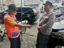 Antisipasi Gangguan Kamtibmas Patroli Polsek Tingkir Sambang Ke Pasar Raya Salatiga