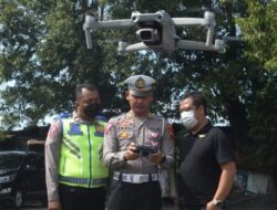 Awas Ketilang! Polda Jateng Uji Coba ETLE Pakai Drone