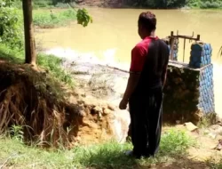 Banjir Bandang Ancam 4 Desa Akibat Tanggul Embung Terpus di Pati Longsor