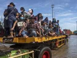 Banjir Semarang Mulai Surut, Tanggul Jebol Pantai Marina Diperbaiki