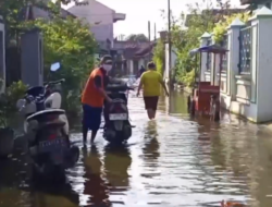 Banjir di Desa Doropayung Kabupaten Pati Berangsur Surut