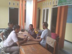 Bersama Warga Desa Sampang, Polsek Karangtengah Gelar Jumat Curhat