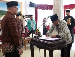 Dewan Pengawas Perusda Serulingmas Banjarnegara Dilantik