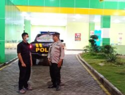 Dinihari, Anggota Polsek Pamotan Tetap Semangat Laksanakan Patroli Kamtibmas