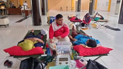 Disdagperin Pati Gelar Kegiatan Donor Darah Untuk Bantu Sesama