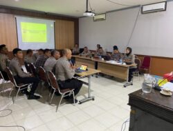 Ditpamobvit Supervisi FT Pamobvit dan Monev PNBP Di Polres Kayong Utara Polda Kalbar