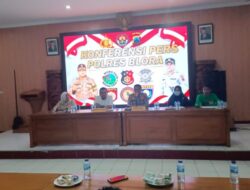 Forkopimda Kabupaten Blora Gelar Konferensi Pers Kasus Rudapaksa Disabilitas