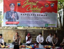 Gelar Jum’at Curhat, Kapolres Dan Bupati Demak Tampung Aspirasi Warga Bakalrejo