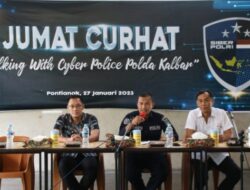 Gelar Jum’at Curhat, Polda Kalbar Bahas Cyber Crime dan Harap Pengguna Sosmed Lebih Bijak