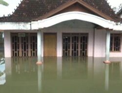 Hampir Satu Bulan, Hingga Kini Banjir di Desa Mintobasuki Pati Belum Surut