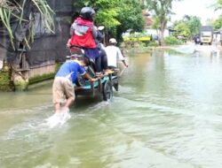 Hampir Sebulan Jalan Alternatif Pati-Kudus Terendam Banjir