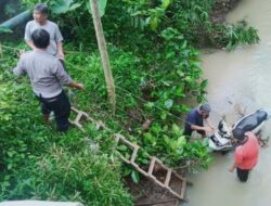Hilang Kendali, Pengendara Motor Asal Banjarnegara Terjun ke Sungai di Purbalingga