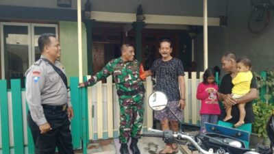 Jalin Kemitraan, Bripka Muslih Sambang Warga Cempedak RT 3 RW 1 Kelurahan Lamper Kidul