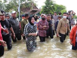 Jangkau Area Terisolasi, Mensos Risma Pastikan Korban Banjir di Pati Tertangani
