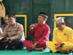Jumat Curhat, Ajang Silaturahmi Kapolres Ketapang Kalbar Ke Pemangku Ikramat Kerajaan Matan Tanjung Pura Ketapang