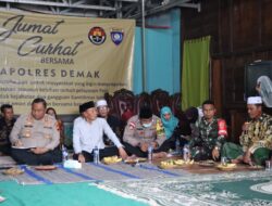 “Jum’at Curhat”, Polres Demak Tampung Aspirasi Warga Desa Doreng