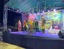 Kapolres Kayong Utara AKBP Achmad Dharmianto Hadiri Pentas Seni Betutor