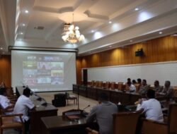Kapolres Mempawah Hadiri Zoom Meeting Rakor Inspektur Daerah Seluruh Indonesia Tahun 2023