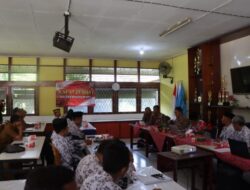 Kapolres Singkawang Laksanakan Kegiatan Jum’at Curhat Bersama Para Guru PGRI Singkawang