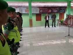 Kapolsek Rembang Pimpin Apel Gabungan antisipasi malam tahun baru 2023