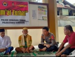 Kapolsek Semarang Tengah Jumat Curhat Lebih Dekat Dengan Masyarakat dan Jalin Silaturahim