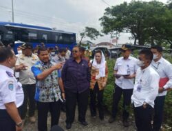 Kapolsek Wonosalam Demak Pengamanan Kunjungan Kerja DPR RI di Wonosalam