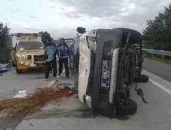 Kecelakaan Tol Semarang-Solo, Innova Hantam Grandmax, 1 Kotban Tewas dalam Perjalanan ke RS
