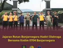 Jajaran Rutan Banjarnegara Hadiri Olahraga Bersama Kodim 0704 Banjarnegara