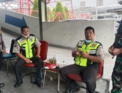 Koordinasi Keamanan, Bhabin Dan Babinsa Sambang PT Pertamina Di Jalan Pemuda Semarang