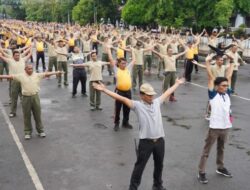 Lewat Olahraga, TNI Polri dan Pemkab Batang Pererat Sinergitas