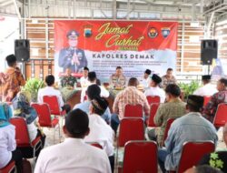 Resah Dengan Kenakalan Remaja dan Jalan Rusak,Warga Kedungwaru Kidul Demak Curhat Ke Polisi,