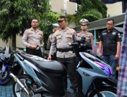 Pakai Knalpot Brong Puluhan Kendaraan di Banjarnegara Kena Tilang